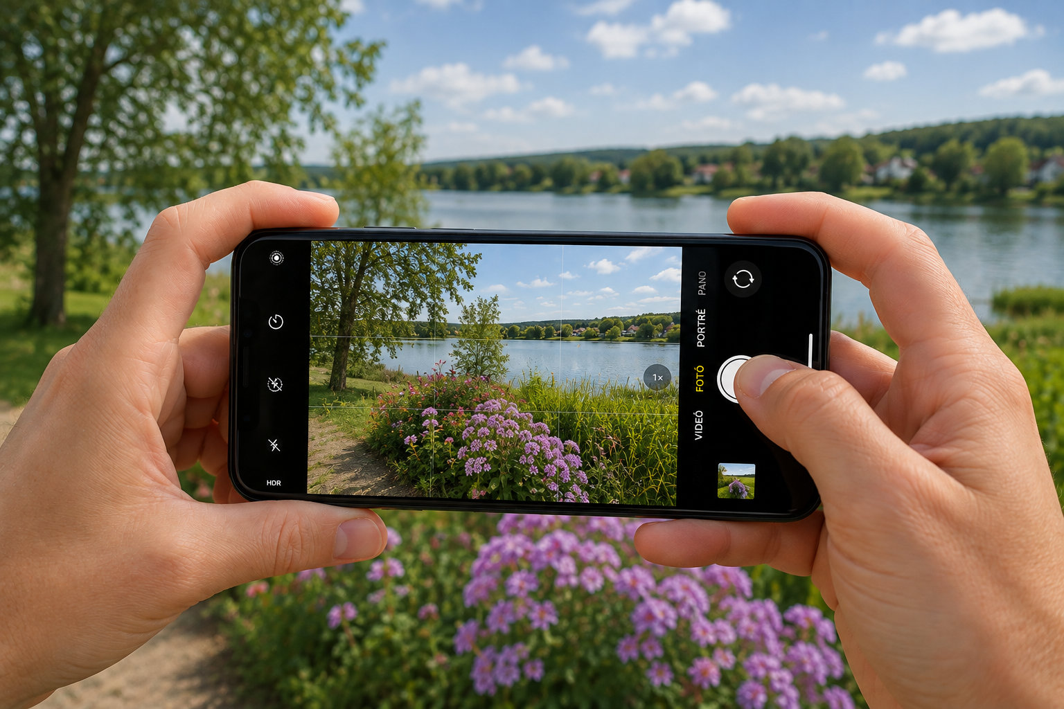 Szép fényképek készítése mobillal